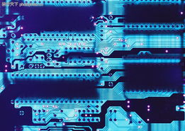 芯片主板0093 科技图库中的集成电路艺术